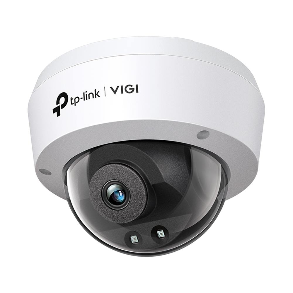 Camara ip domo | tp-link | vigi | vigi c240i(2.8mm) | 4mp | ip67 | ik10 | onvif | h.265+ | deteccion humano y vehiculo | smartvid | 12v dc/poe | deteccion inteligente