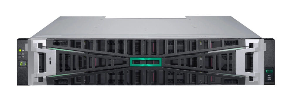 Arreglo de almacenamiento Hpe msa 2070 lff 2x 10, 25GbE iscsi array