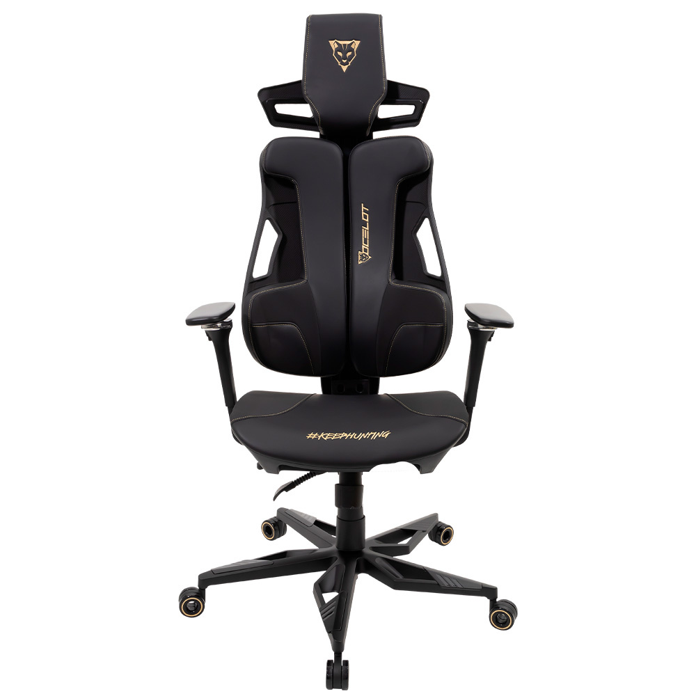 Silla gamer ocelot scorpion/color negro/descansa brazos ajustables 4d/ reclinable 15 grados/ soporta hasta 150kg