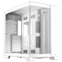 Gabinete antec c8 white full tower, ventana lateral cristal, blanco