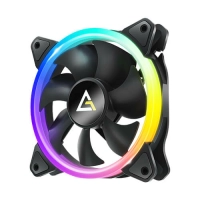Ventilador antec neon 120 argb, 120mm, 800-1600rpm, negro