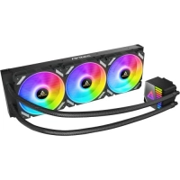 Enfriamiento liquido antec symphony 360 argb, 360mm, intelamd, negro