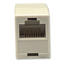 Cople rj45 brobotix 000153 - rj-45, color blanco