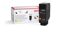Cartucho xerox de toner amarillo de alta capacidad para equipo c625