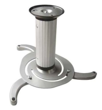 Soporte para proyector universal - 360 grados, 10kg, color plata, acero 030096 brobotix