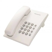 Panasonic telefono alambrico basico sinmemorias blanco(kx-ts500mew) Panasonic telefono alambrico basico sinmemorias blanco(kx-ts500mew)