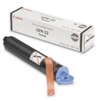 Cartucho tóner canon gpr-22 - negro, laser, negro, color blanco