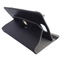 Protector para tableta brobotix 070436 - 7 pulgadas, folio, negro, cuero, universal