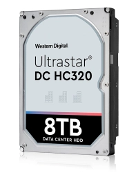 Disco duro 8tb western digital ultrastar hc320 - 8000 gb, serial ata iii, 7200 rpm, 3.5
