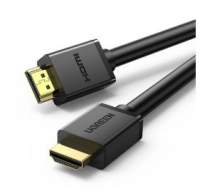 Cable hdmi ugreen hdmi-hdmi 2.0 macho, 4k, 60hz, 10 metros, negro