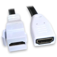 Jack hdmi brobotix 104691 - hdmi, color blanco