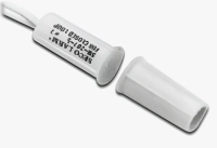 Seco-larm 10pkw  -paquete de 10 contacto magneticos blanco gap 34 de embutido tipo taquete compatible paneles dsc  risco  bosch