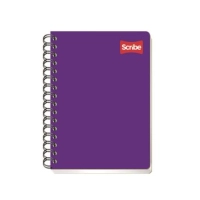 Cuaderno scribe forma francesa espiral doble cuadro grande (c7) c/100 hojas