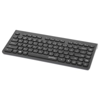 180764 teclado mini inalambrico negro