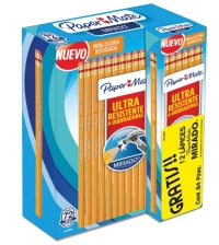 Lapiz mirado 2 c/72 + 12 gratis