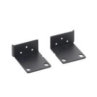 Orejas para ensamble en rack compatible con dvr y nvr hikvision serie ds-7600 ids-7600 - 1 unidad en rack, diseño compacto