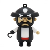 Memoria flash usb 32gb - pirata con garfio brobotix 190432-23, 32 gb, usb tipo a