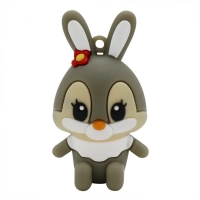 Memoria flash usb 32gb - coneja gris brobotix 190432-8, 32 gb, usb tipo a