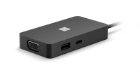 Microsoft usb tipo c base de conexión para portátil, tableta, monitor - 2 x puertos usb - usb tipo-c - red (rj-45) - hdmi - vga - cableado