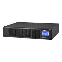 No break lnea profesional 2 kva  1600w on-line doble conversin 8 contactos nema 5-20r montaje rack  torre pantalla lcd opcin tarjeta snmp funcion eco y epo