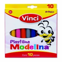 Plastilina vinci modelina c/10 barritas