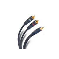 Cable steren home theater plug 3.5mm a 2 plugs rca 1.8m Cable steren home theater plug 3.5mm a 2 plugs rca 1.8m