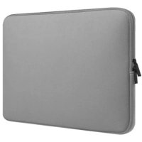 Funda básica - 15.6 pulgadas, p/laptop, neopreno, gris, brobotix 256349-4