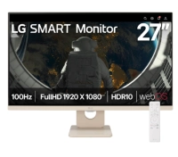 Monitor lg smart 27u511sa-w fhd webos 27 pulg,panel ips,60hz,1920x1080,169,ntsc 72%,250cdm2,10001,hdmi,usb,hdr10,bluetooth,airplay2,screen share,altavoz,vesa 100x100.