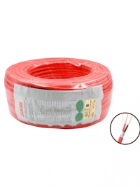 Dahua wisualarm 2x16awg - bobina de 305 metros de cable blindado para alarma de incendio 2x16a awg listado ul retardante de flama ul105°c 2 hilos calibre 16 grado ignífugo vw-1