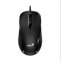 Mouse optico genius dx-101, alambrico, 1000dpi, 3 botones, 1.5m, usb, negro