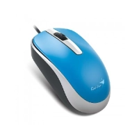 Mouse genius dx-120 optico, 3 botones, 1000 dpi, interfaz usb tipo a, color azul