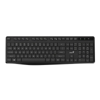 Teclado inalambrico genius kb-7200, 2.4 ghz, espanol, usb, negro