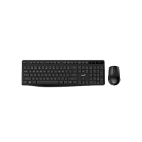 Kit teclado y mouse inalambrico genius km-8206s, usb 2.4g, color negro