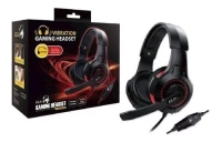 Diadema genius, gx gaming hs-g600v, con microfono, conectividad 3.5mm, ajustable, alimentacion usb, negrorojo Diadema genius, gx gaming hs-g600v, con microfono, conectividad 3.5mm, ajustable, alimentacion usb, negrorojo