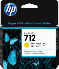 Tinta hp 712 3ed69a - amarillo, 29ml