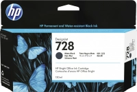 Tinta hp designjet 728 lf 130ml color negro mate