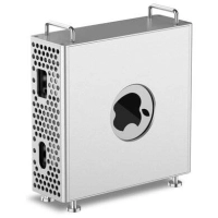 Gabinete para mac mini m4 - aluminio, color plata, 406313, brobotix