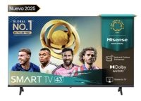 Televisor hisense 43a4nv - 43 pulgadas, led fhd, 1920 x 1080 pixeles, vidaa smart tv