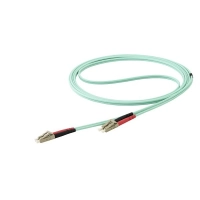 Cable de 10m de fibra optica multimodo lc/upc a lc/upc om4 - 50/125μm - lommf/vcsel - 100g - lszh - baja perdida de insercion - startech.com mod. 450fblclc10