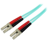Startech.com cable de 3m de fibra óptica multimodo lcupc a lcupc om4 - 50125µm - lommfvcsel - 100g - lszh - baja pérdida de inserción - cable for dispositivo de red, transceptor - 100gbits - cable de conexión - lszh - multi-modo - 50125 µm - aqua