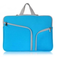 Funda - 15.4 pulgadas, p/laptop, neopreno, azul, brobotix 457896a