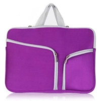 Funda - 15.4 pulgadas, p/laptop, neopreno, morado, brobotix 457896p