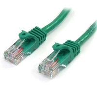 Startech.com cable de 2m verde de red fast ethernet cat5e rj45 sin enganche - cable patch snagless - cable for dispositivo de red - cable de conexión - oro contacto chapado - cm - 24 awg - verde