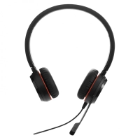Auriculares jabra evolve 20se cableado sobre la oreja, sobre la cabeza estéreo - negro - certificación microsoft teams - binaural - supra-aural - 32ohm - 150hz a 7khz - 120cm cable - condensador electret micrófono - usb tipo c, usb tipo a