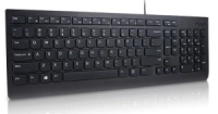 Teclado lenovo essential - 4y41c68666 alámbrico, usb, negro (español)