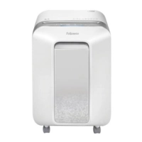 Trituradora fellowes powershred lx200 microcorte 12 hojas 6 galones color blanco