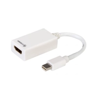 Adaptador steren mini displayport/thunderbolt a hdmi windows/mac color blanco Adaptador steren mini displayport/thunderbolt a hdmi windows/mac color blanco