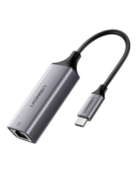Equipo de red Ugreen 50737, Adaptador de red usb-c a rj45, 1000 mbits, plata