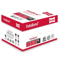 Papel cortado scribe fotobond carta 95% de blancura 75gr caja c/5000 hojas