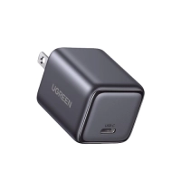Cargador Ugreen 55530, Mini de 30w, usb-c, gan, carga inteligente, negro